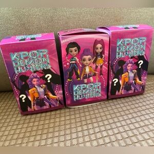 KPOP Demon Hunters Collectible Figures set of 3